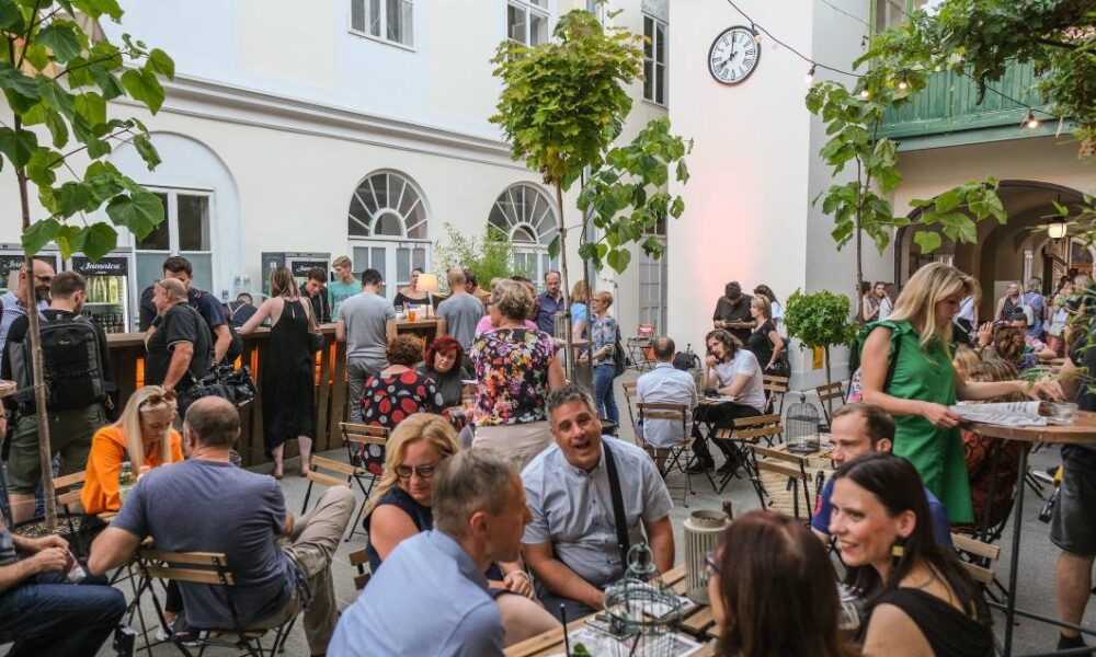 dvorišta na Gornjem gradu