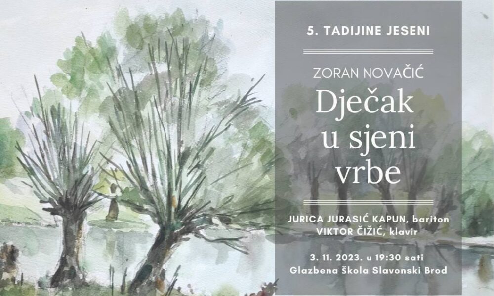 dječak u sjeni vrbe