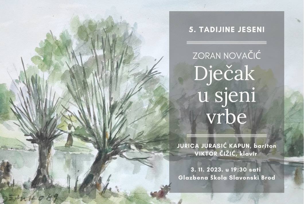 dječak u sjeni vrbe