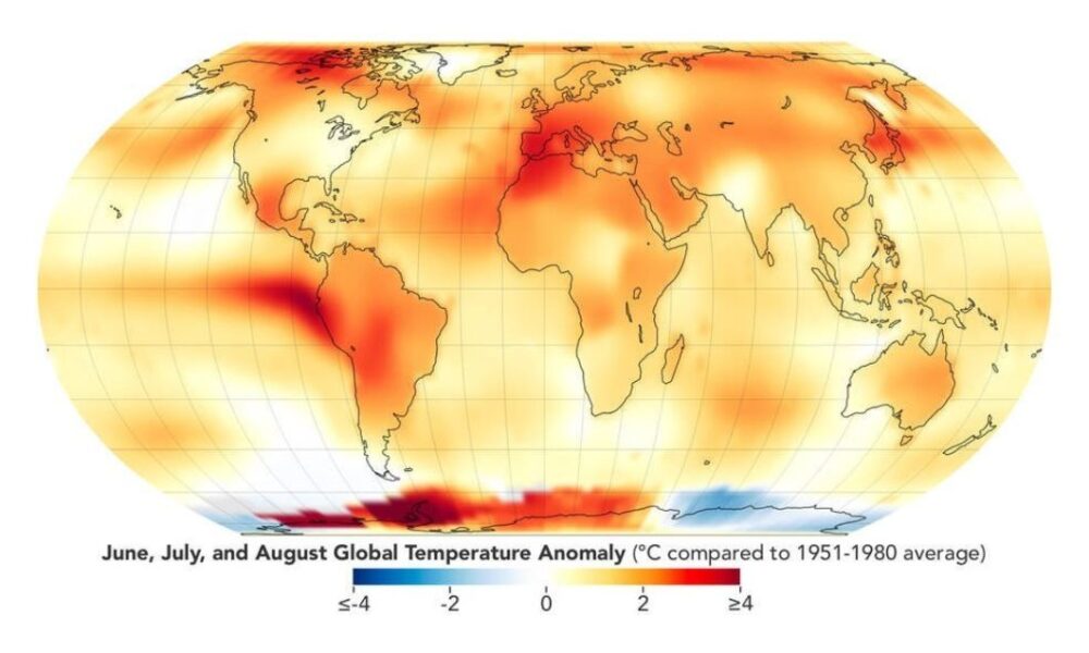 globalne temperature u 2023.