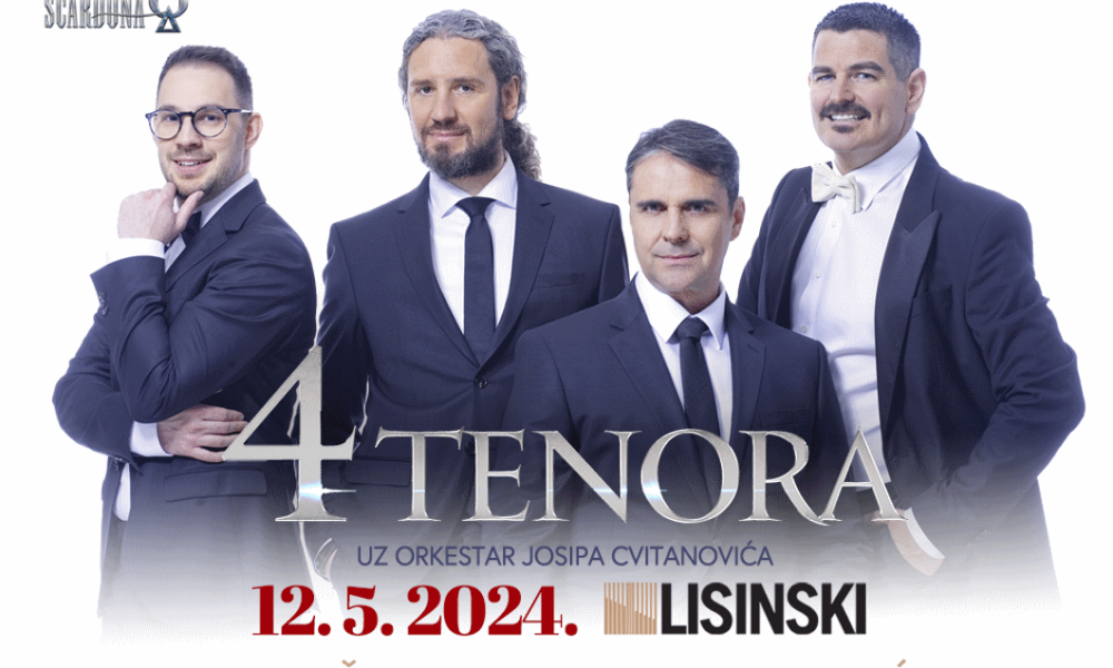 4 tenora u Lisinskom