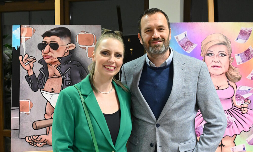 Nik Titanik i viša kustosica Sonja Švec Španjol