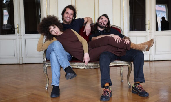 Aurora Cimino, Riccardo Gamba, Alberto Olinteo; dio glumačkog ansambla Mudre žene