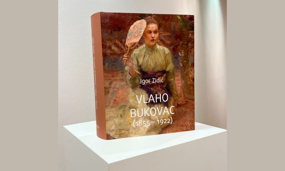 Knjiga Vlaho Bukovac 1855-1922 autora Igora Zidica