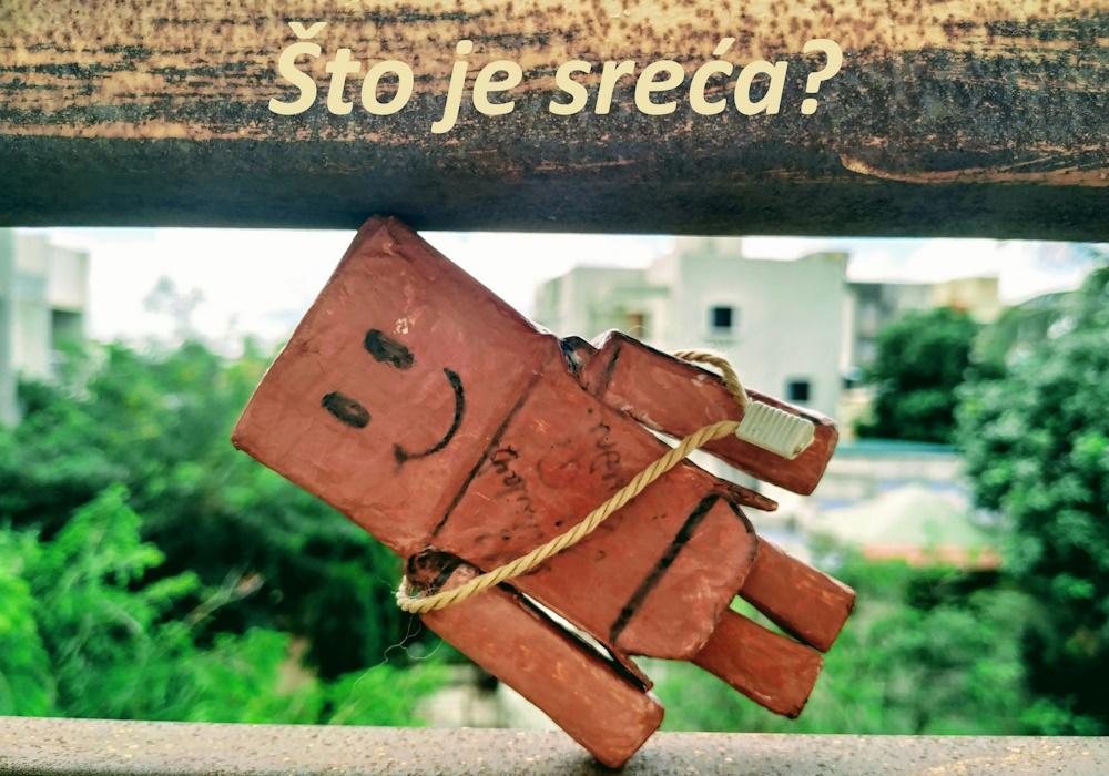 Vizual za natječaj Što je sreća