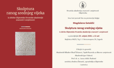 Skulptura ranog srednjeg vijeka iz zbirke Gliptoteke Hrvatske akademije znanosti i umjetnosti