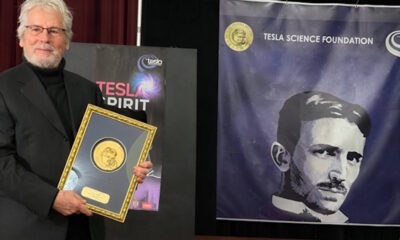 Pero Jelisić s nagradom Tesla Spirit Award