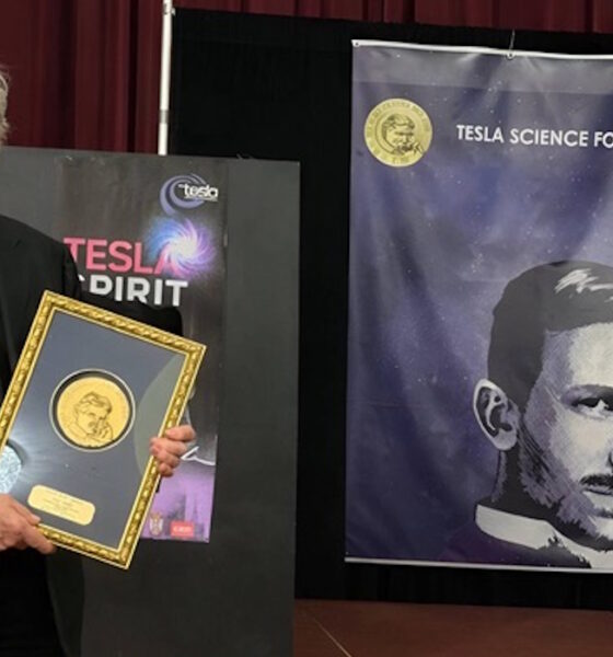 Pero Jelisić s nagradom Tesla Spirit Award
