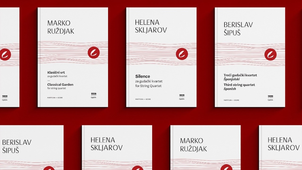 tri nova notna izdanja za gudačke kvartete