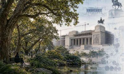 Park Chapultepec i rasprava o planiranom vojnom muzeju.