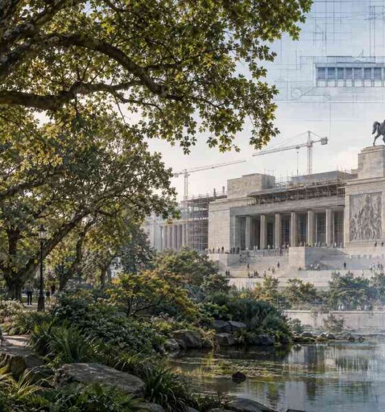 Park Chapultepec i rasprava o planiranom vojnom muzeju.