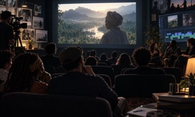 Publika i filmaši u dvorani tijekom festivala dokumentarnog filma