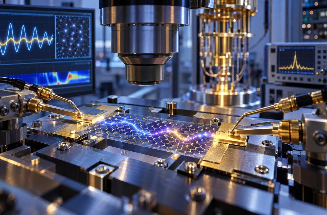 Kvantni uređaj od dvodimenzionalnog materijala u laboratoriju
