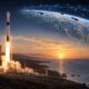 Falcon 9 lansira satelite u noćno nebo