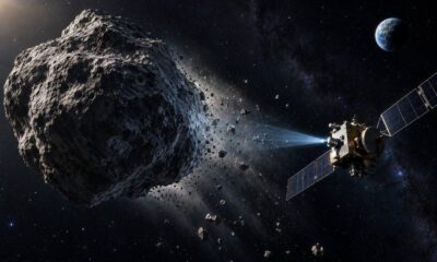 Trodimenzionalna simulacija raspada asteroida u svemiru