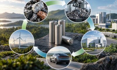 Električna baterija, reciklirani materijali i kružni tok energije