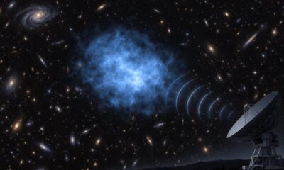 Radioastronomska vizualizacija izoliranog oblaka vodika bez zvijezda