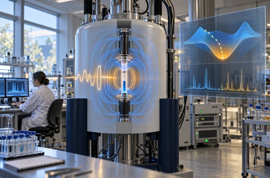 Kad model odustane, NMR spektrometar uči izravno iz uzorka