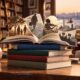 Ilustracija finalista National Book Awardsa i suvremene književnosti.